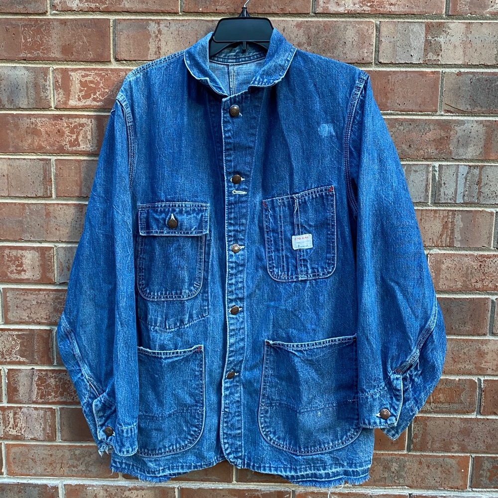 Vintage Big Mac 50s Sanforized Union Chore Jacket